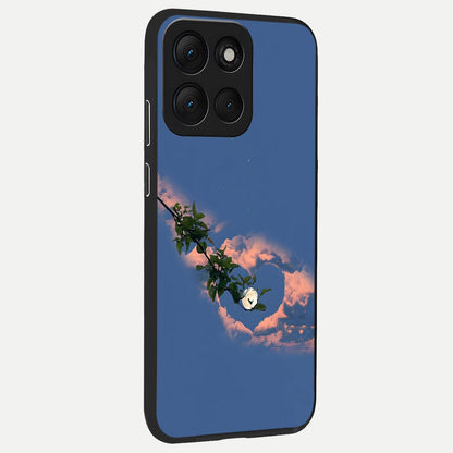  Sky Under Tree back cover For Moto G86 Power slim fit glass case with vibrant aesthetic design