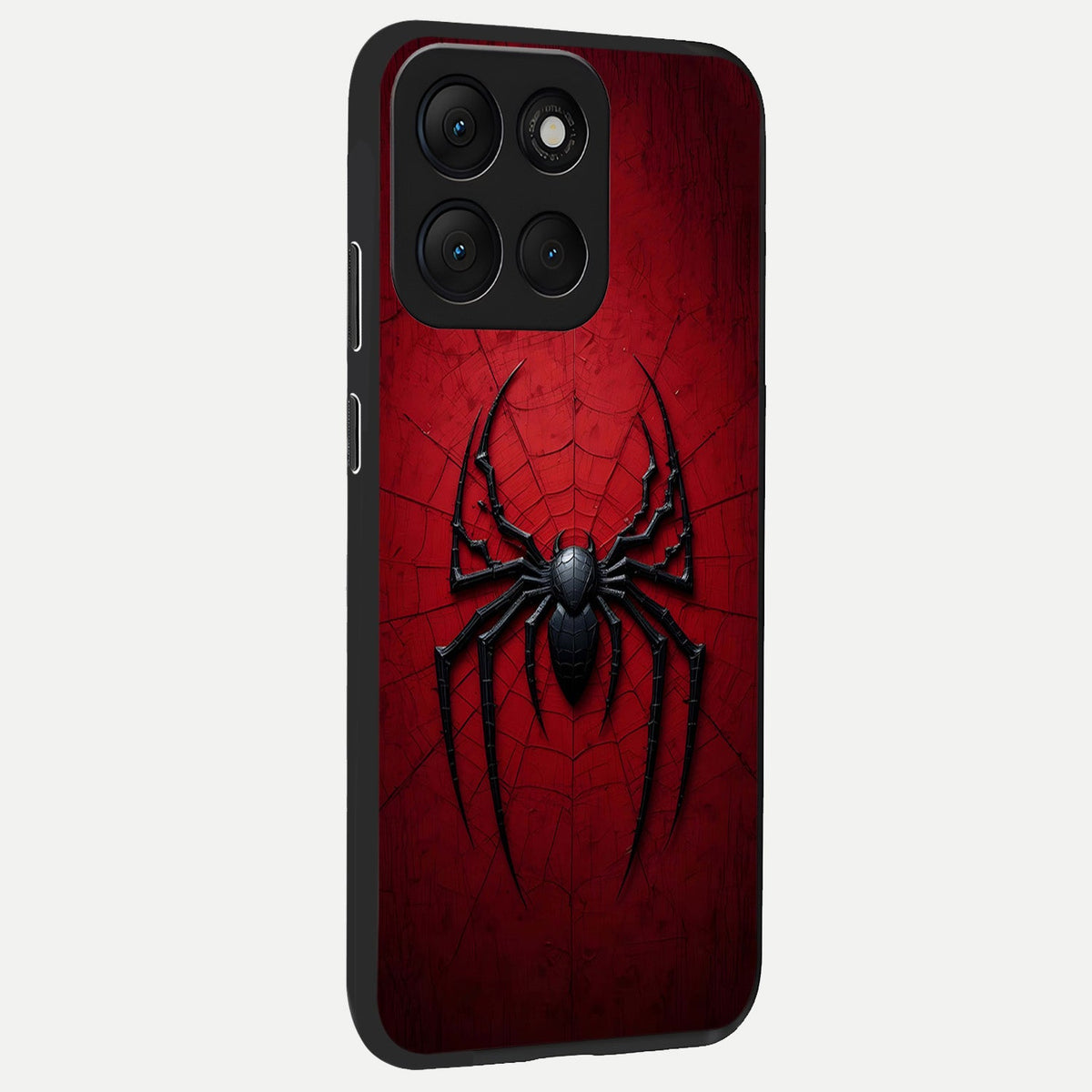  Superhero Web Emblem back cover For Moto G86 Power slim fit glass case with vibrant aesthetic design