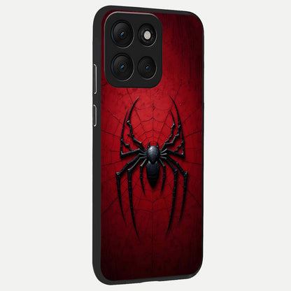  Superhero Web Emblem back cover For Moto G86 Power slim fit glass case with vibrant aesthetic design