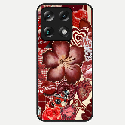  Aesthetic Little Freak Glass Case For Moto Signature back cover – full design glossy printed glass finish