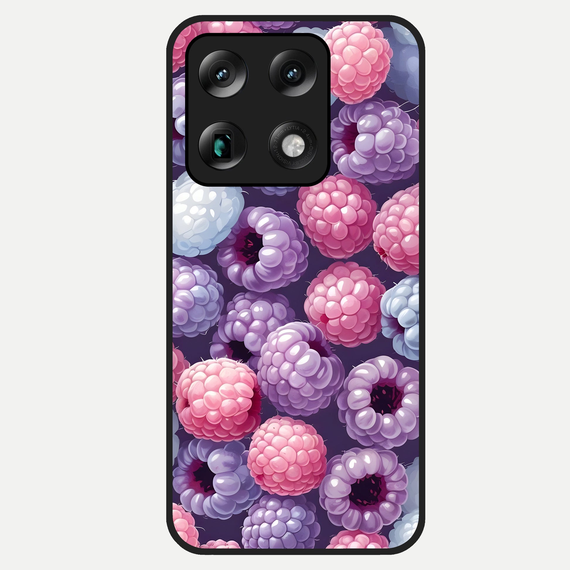  Berry Candy Pop Glass Case For Moto Signature back cover – full design glossy printed glass finish