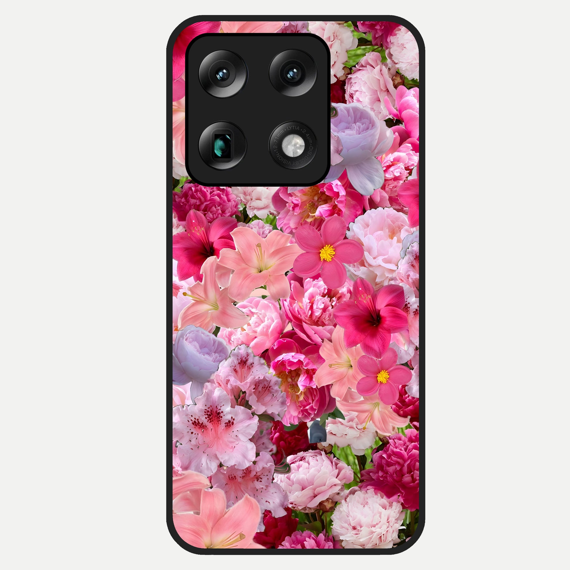  Bloom Crush Fantasy Glass Case For Moto Signature back cover – full design glossy printed glass finish