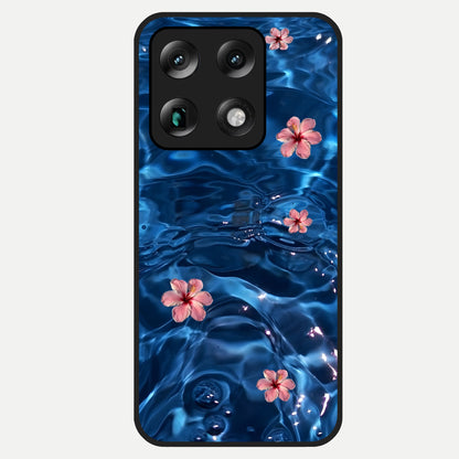  Bloom Thread Art Glass Case For Moto Signature back cover – full design glossy printed glass finish