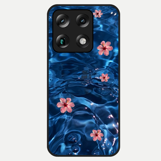  Bloom Thread Art Glass Case For Moto Signature back cover – full design glossy printed glass finish