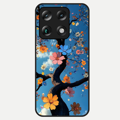  Blossom Dream Sky Glass Case For Moto Signature back cover – full design glossy printed glass finish