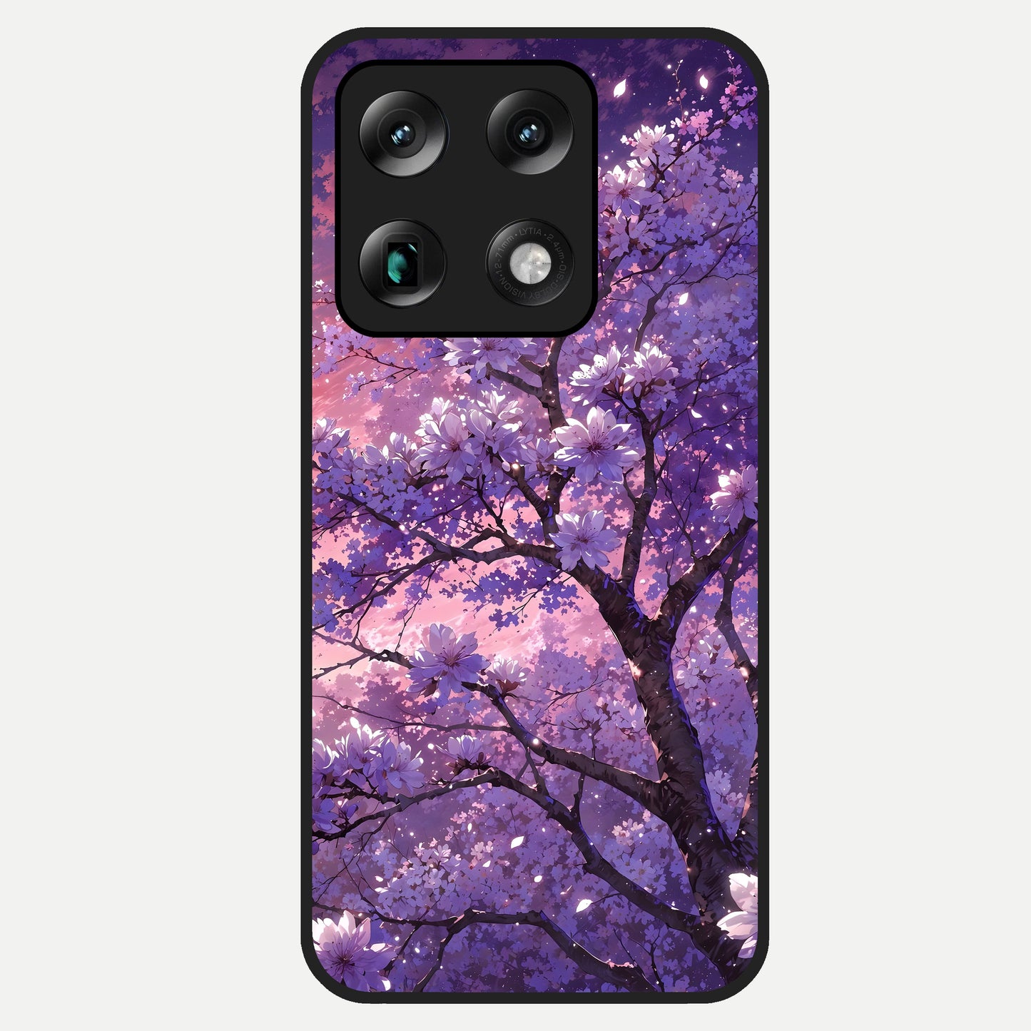  Blossom Tree Glass Case For Moto Signature back cover – full design glossy printed glass finish