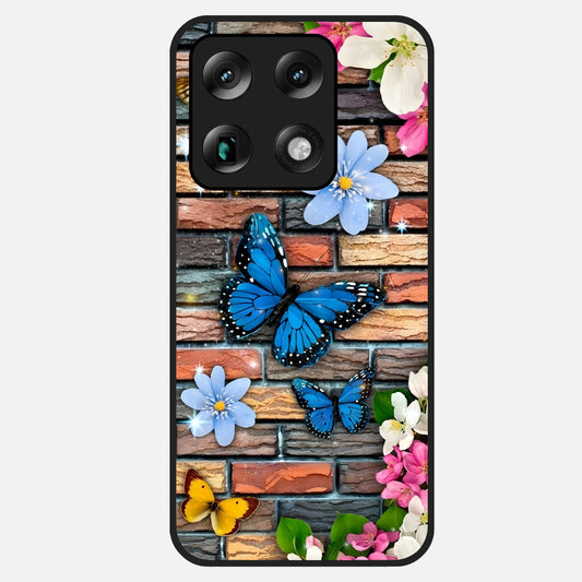  Brick Bloom Flight Glass Case For Moto Signature back cover – full design glossy printed glass finish
