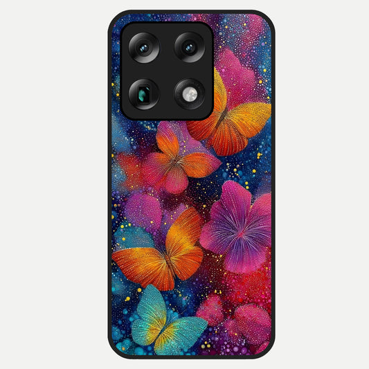  Butterfly Dream Mist Glass Case For Moto Signature back cover – full design glossy printed glass finish