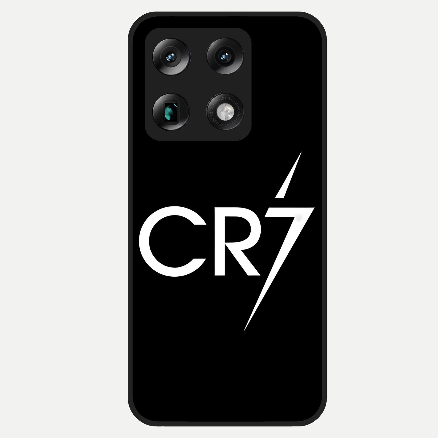  CR7 Elite Strike Glass Case For Moto Signature back cover – full design glossy printed glass finish