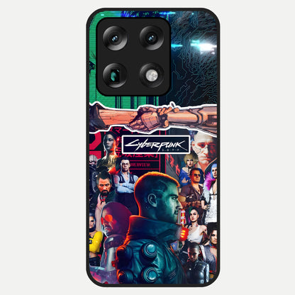  CYBERPUNK Legacy Glass Case For Moto Signature back cover – full design glossy printed glass finish