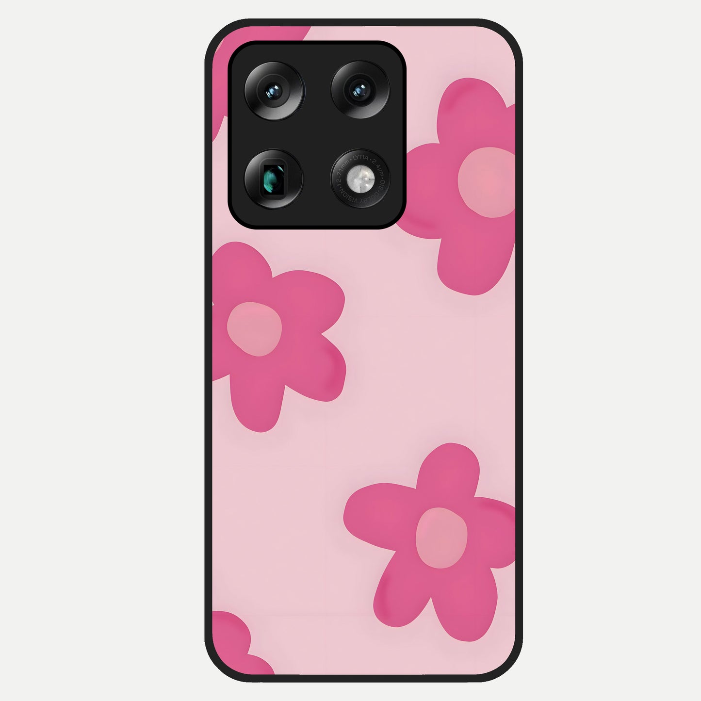  Candy Bloom Dreams Glass Case For Moto Signature back cover – full design glossy printed glass finish