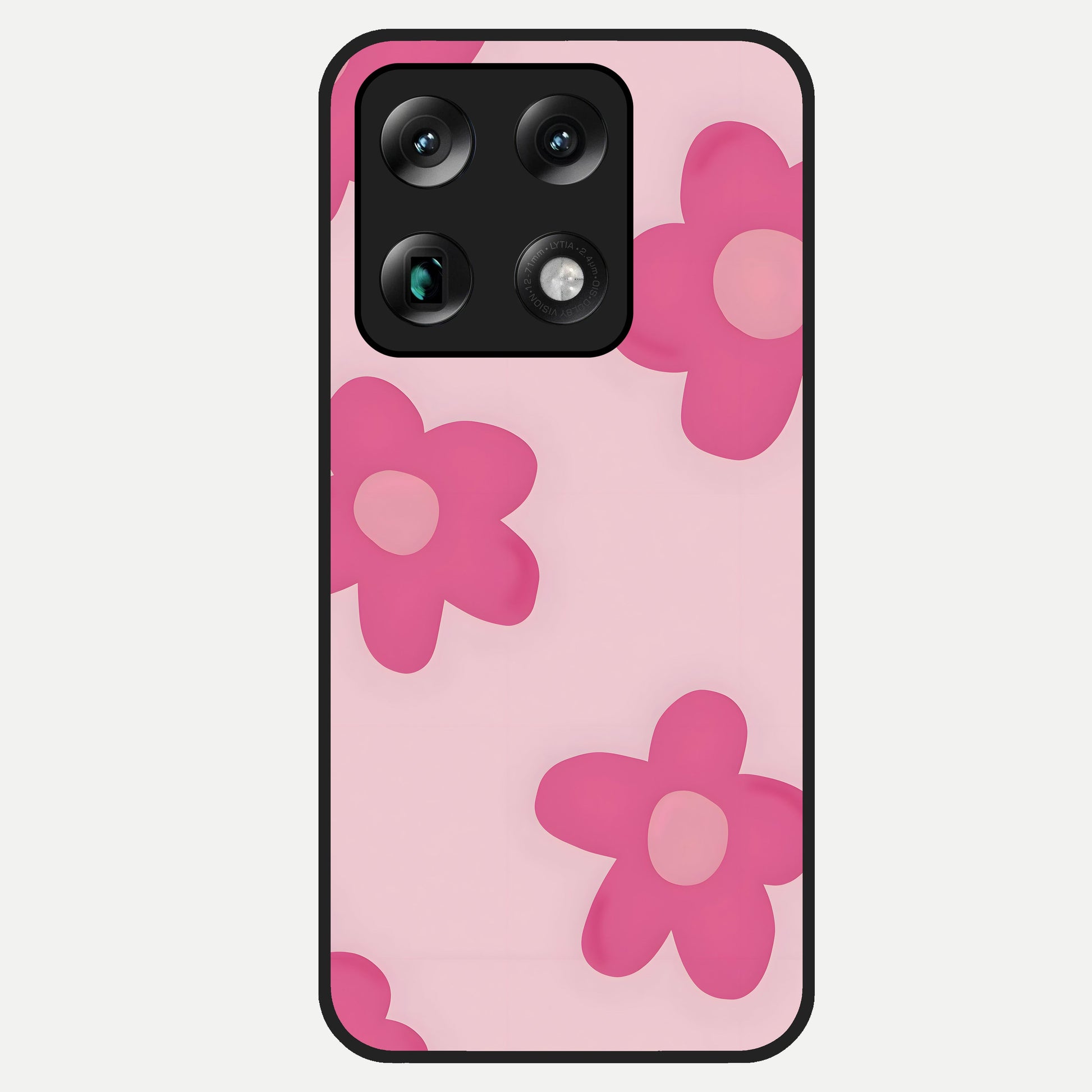  Candy Bloom Dreams Glass Case For Moto Signature back cover – full design glossy printed glass finish