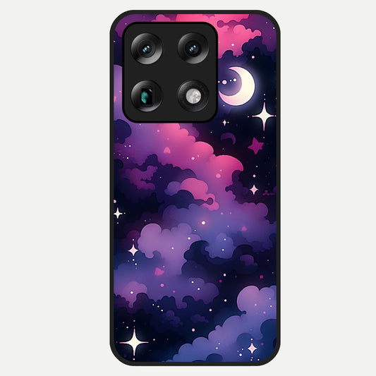  Celestial Moon Magic Glass Case For Moto Signature back cover – full design glossy printed glass finish
