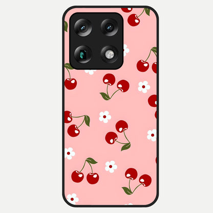  Cherry Love Mood Glass Case For Moto Signature back cover – full design glossy printed glass finish