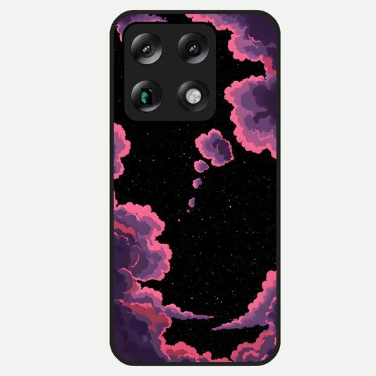  Cosmic Cloud Journey Glass Case For Moto Signature back cover – full design glossy printed glass finish