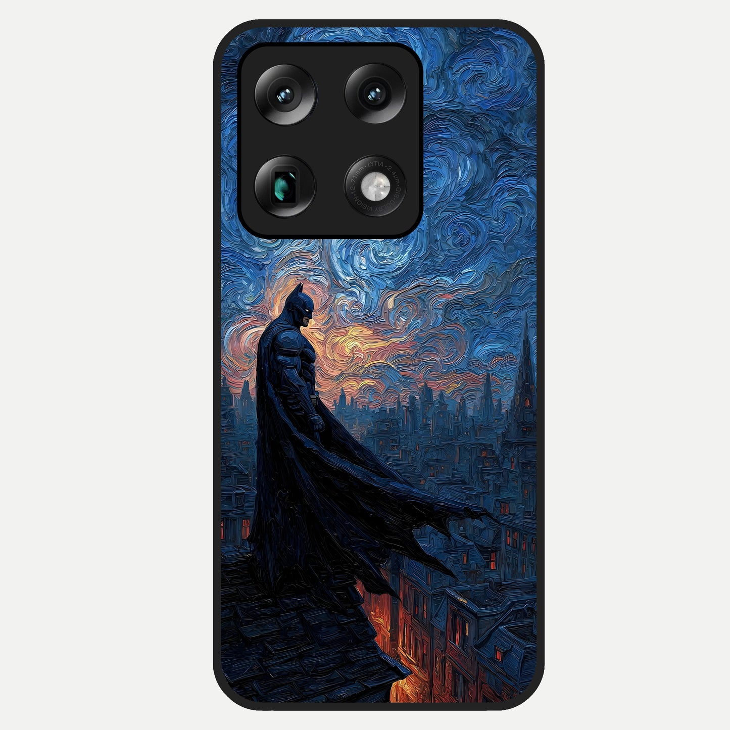  Dark Knight Dusk Glass Case For Moto Signature back cover – full design glossy printed glass finish