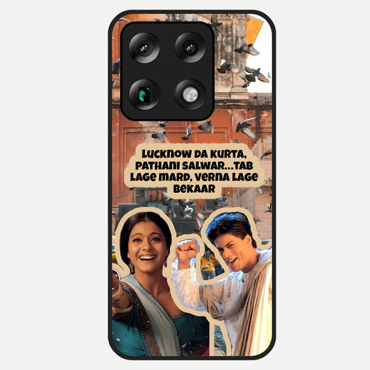  Desi Retro Vibes Glass Case For Moto Signature back cover – full design glossy printed glass finish