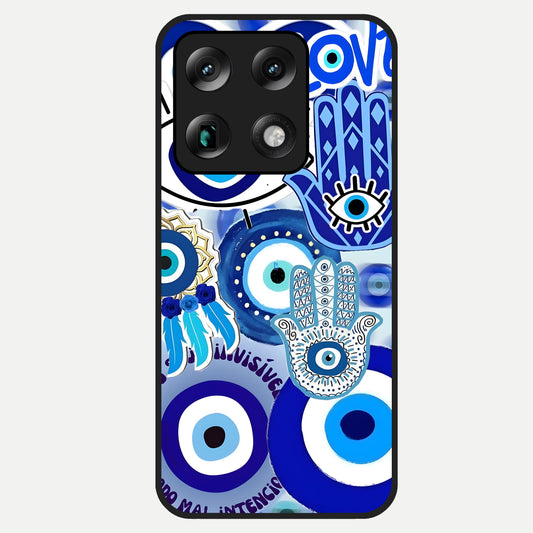  Evil Eyes Dream Glass Case For Moto Signature back cover – full design glossy printed glass finish