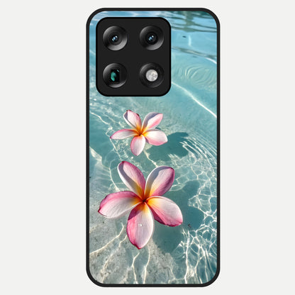  Floating Bloom Bliss Glass Case For Moto Signature back cover – full design glossy printed glass finish