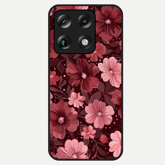  Flower Blush Bloom Glass Case For Moto Signature back cover – full design glossy printed glass finish