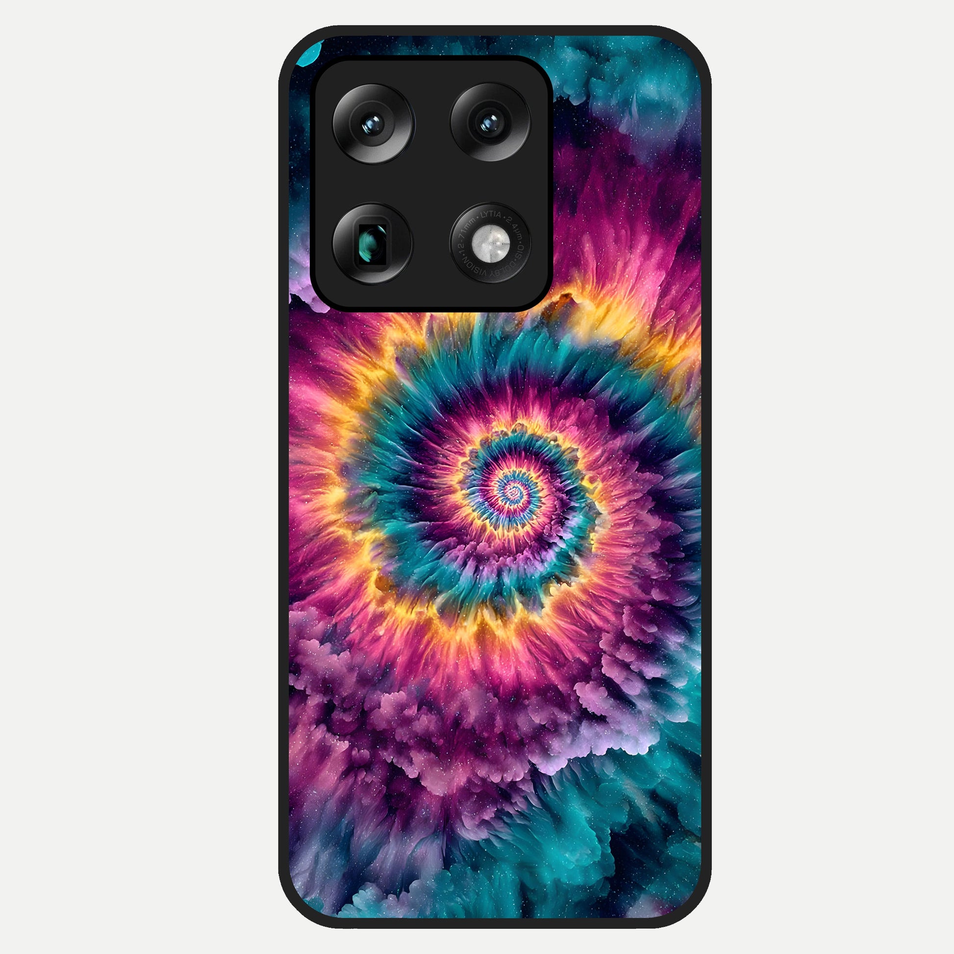  Galactic Spiral Burst Glass Case For Moto Signature back cover – full design glossy printed glass finish