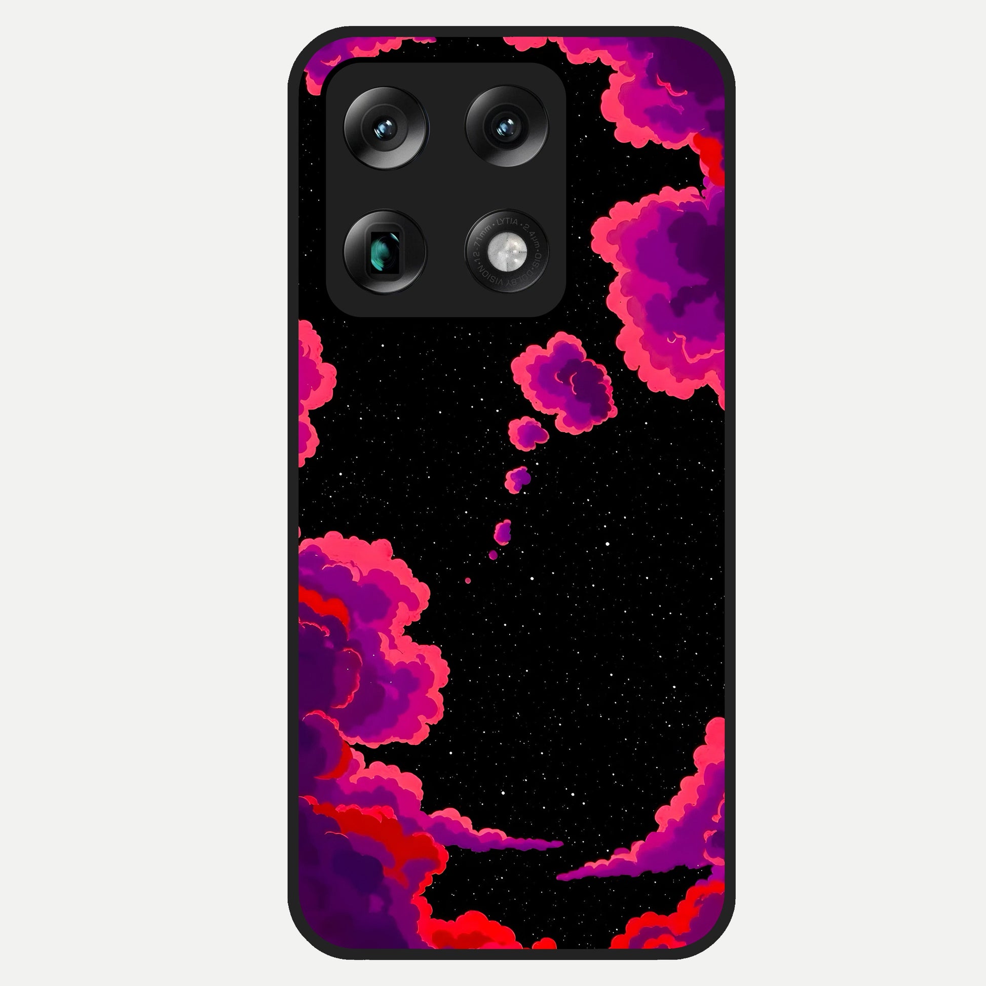  Galaxy Dream Frame Glass Case For Moto Signature back cover – full design glossy printed glass finish