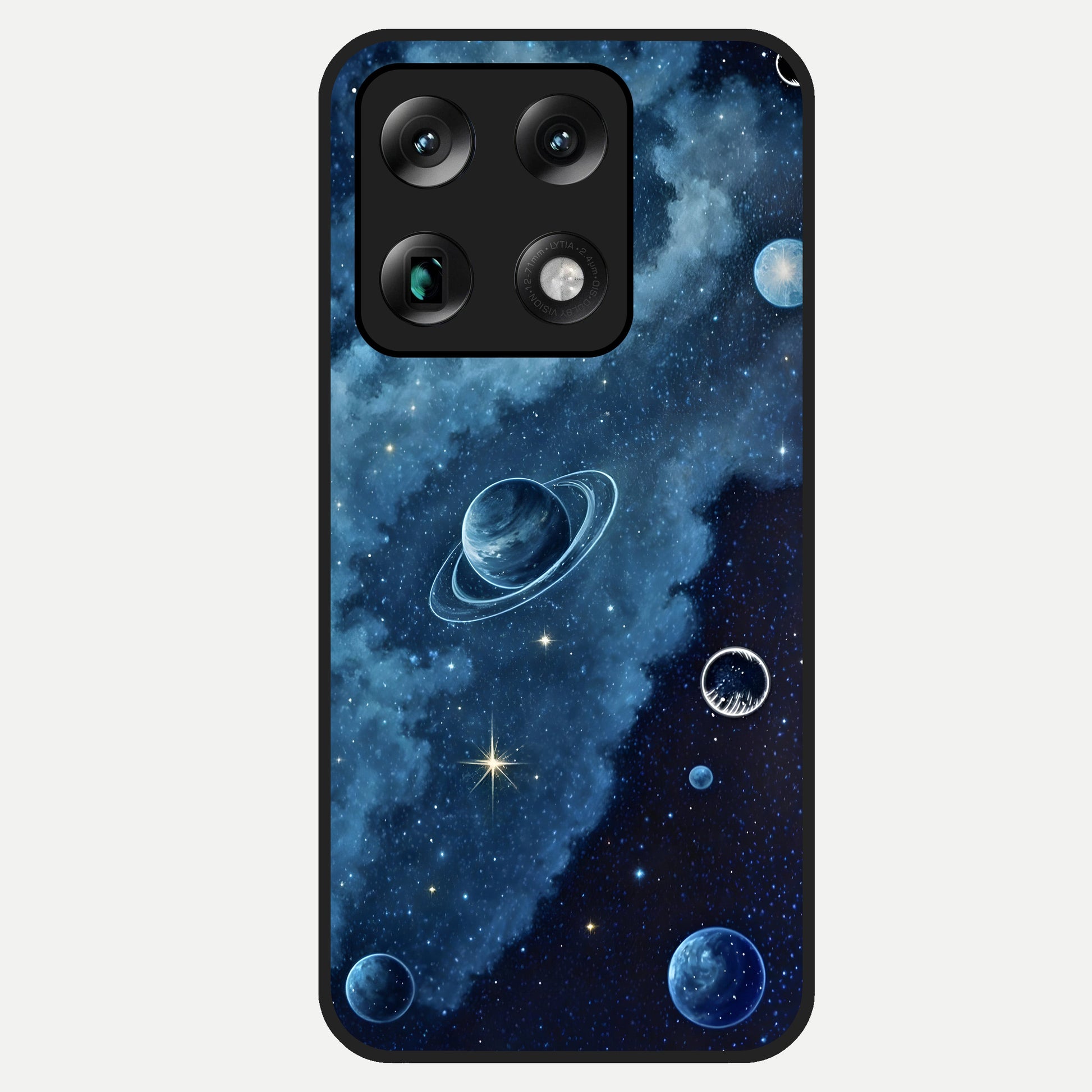  Galaxy Dream Space Glass Case For Moto Signature back cover – full design glossy printed glass finish