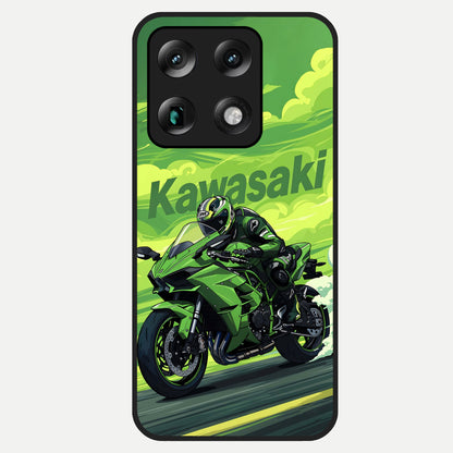  Greenery Sky Glass Case For Moto Signature back cover – full design glossy printed glass finish