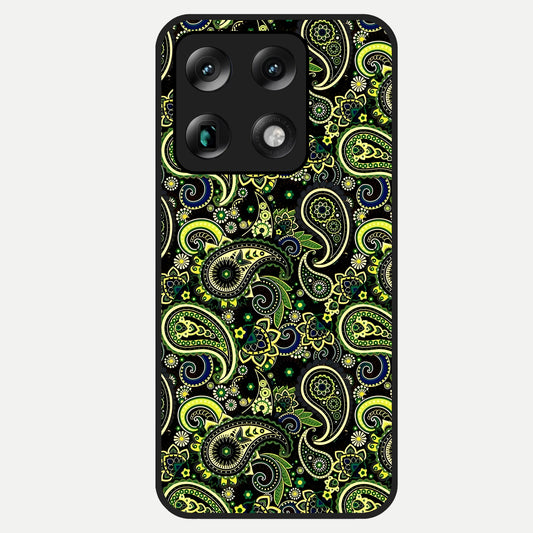  Green Lemon Glass Case For Moto Signature back cover – full design glossy printed glass finish