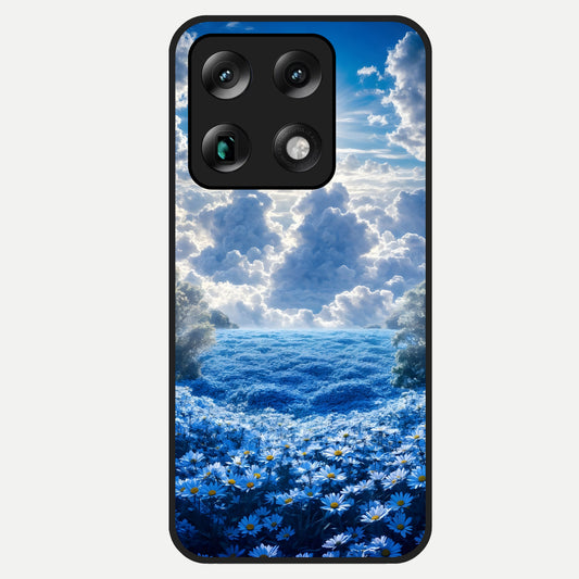  Heavenly Daisy Horizon Glass Case For Moto Signature back cover – full design glossy printed glass finish
