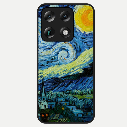  Inspired Van Gogh Art Glass Case For Moto Signature back cover – full design glossy printed glass finish
