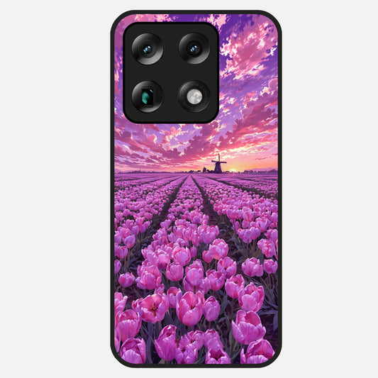  Lavender Dream Skies Glass Case For Moto Signature back cover – full design glossy printed glass finish
