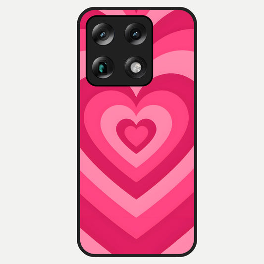  Layered Love Hearts Glass Case For Moto Signature back cover – full design glossy printed glass finish