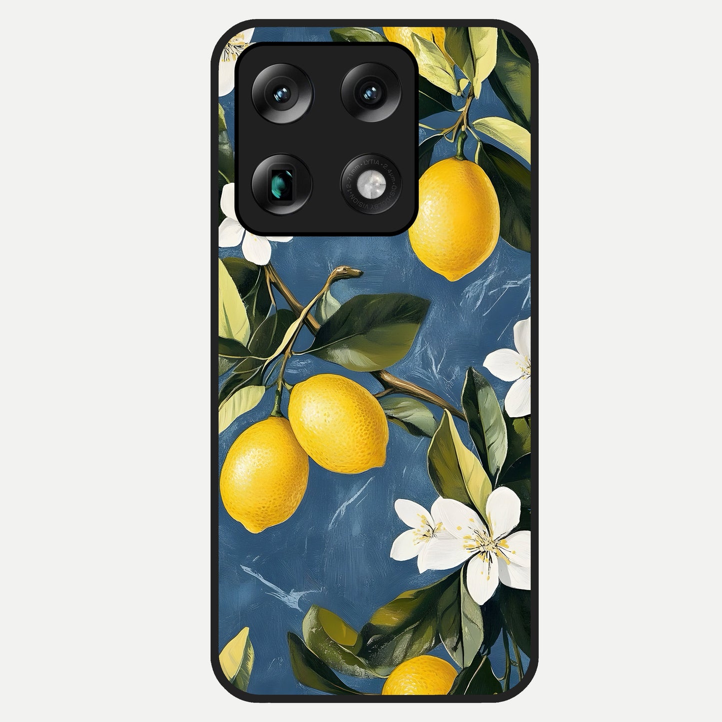 Lemon Dream Garden Glass Case For Moto Signature back cover – full design glossy printed glass finish