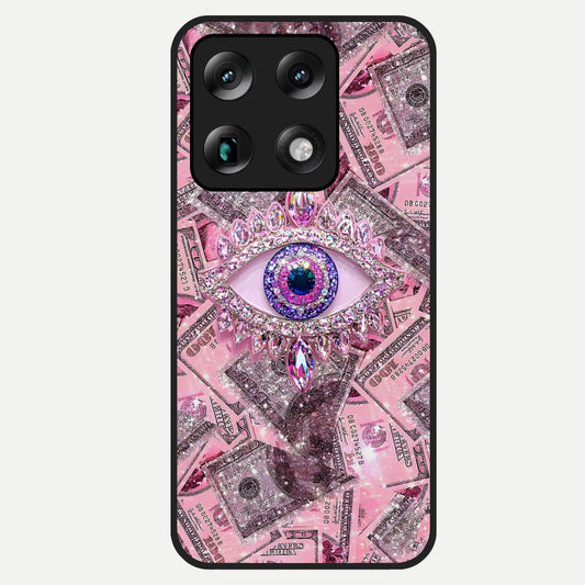  Money Eye Luxe Glass Case For Moto Signature back cover – full design glossy printed glass finish