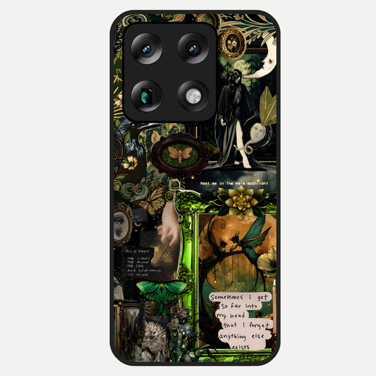  Mystic Woods Secret Glass Case For Moto Signature back cover – full design glossy printed glass finish