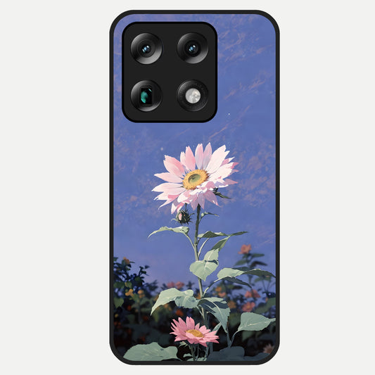  Pink Shells Outline Glass Case For Moto Signature back cover – full design glossy printed glass finish