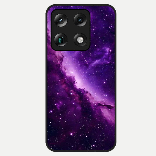  Purple Shade Sky Glass Case For Moto Signature back cover – full design glossy printed glass finish