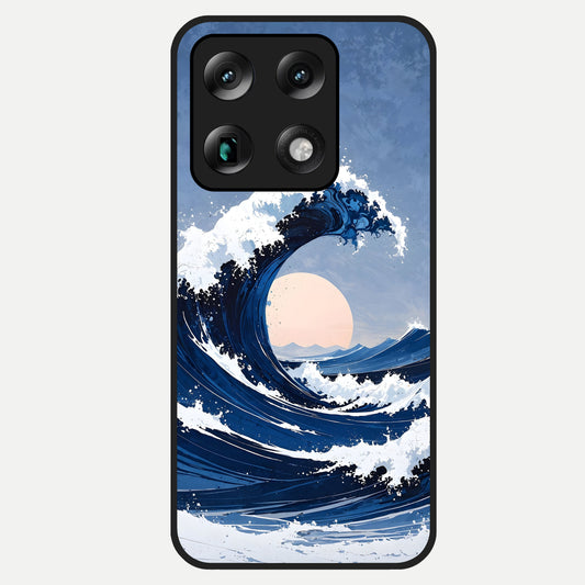  Rising Tide Power Glass Case For Moto Signature back cover – full design glossy printed glass finish