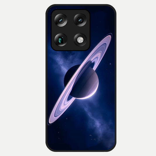  Saturn Ring Mystique Glass Case For Moto Signature back cover – full design glossy printed glass finish