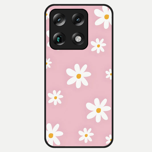  Soft Daisy Bliss Glass Case For Moto Signature back cover – full design glossy printed glass finish