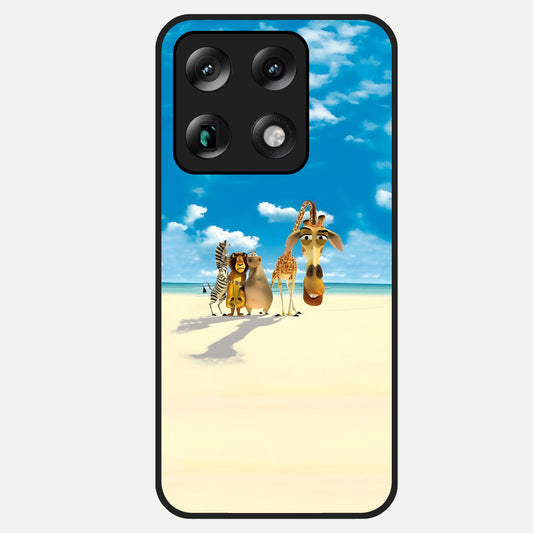  Tropical Fun Squad Glass Case For Moto Signature back cover – full design glossy printed glass finish