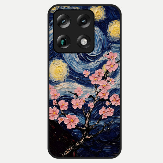  Van Gogh Scenery Glass Case For Moto Signature back cover – full design glossy printed glass finish