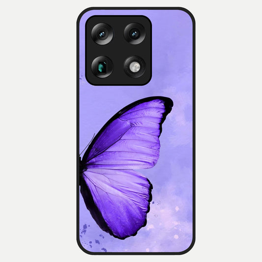  Violet Dream Wing Glass Case For Moto Signature back cover – full design glossy printed glass finish