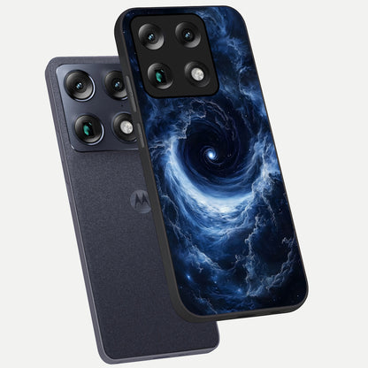  Stunning Galaxy phone case For Moto Signature showing premium glass back cover with detailed artwork