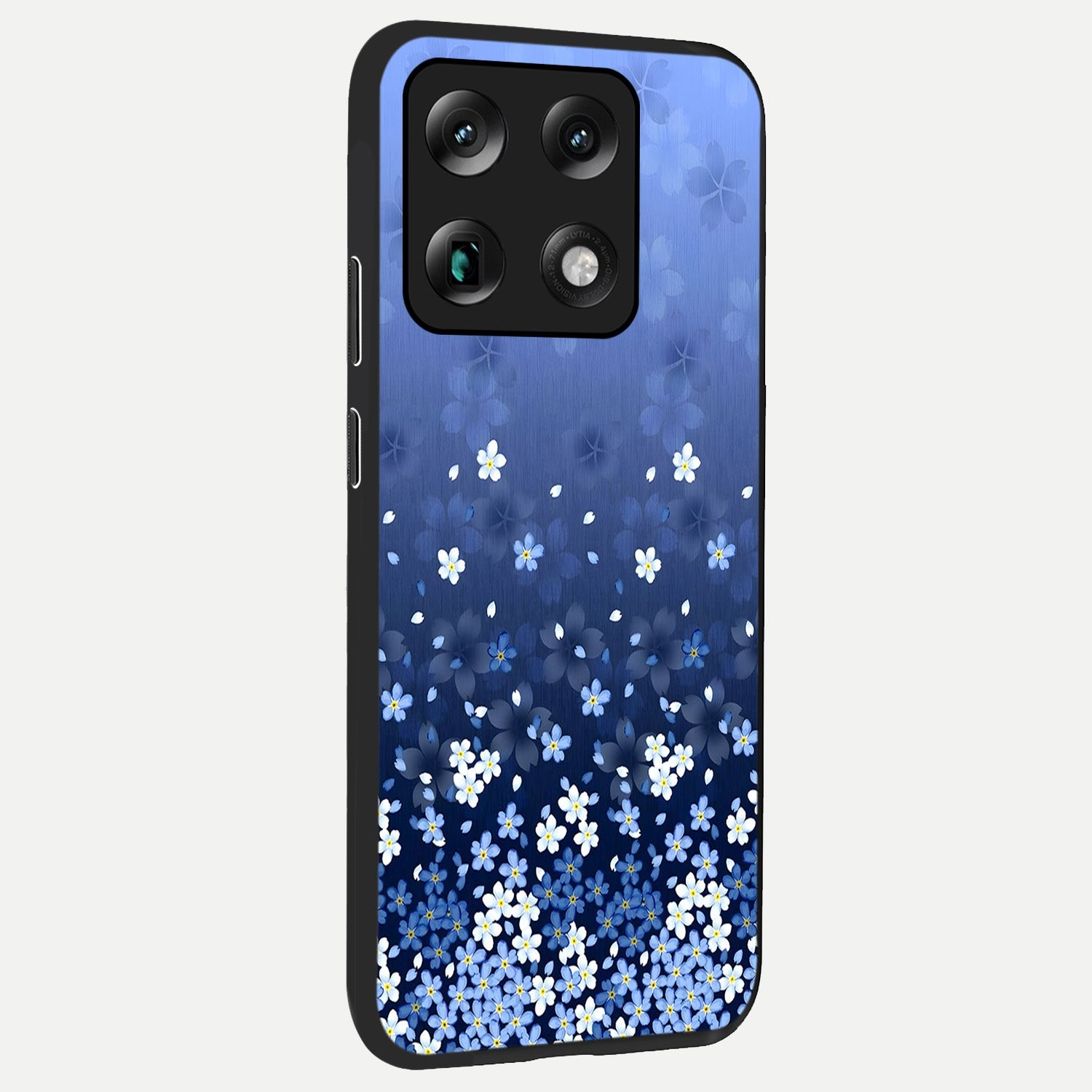 Blue Starry back cover For Moto Signature slim fit glass case with vibrant aesthetic design