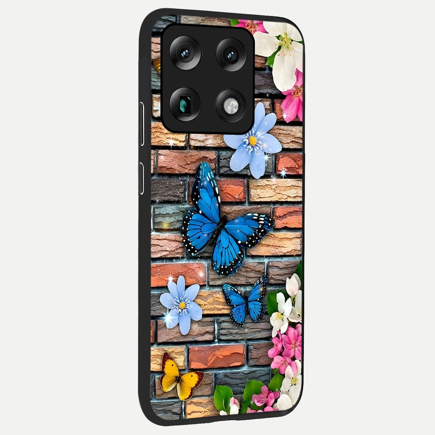  Brick Bloom Flight back cover For Moto Signature slim fit glass case with vibrant aesthetic design