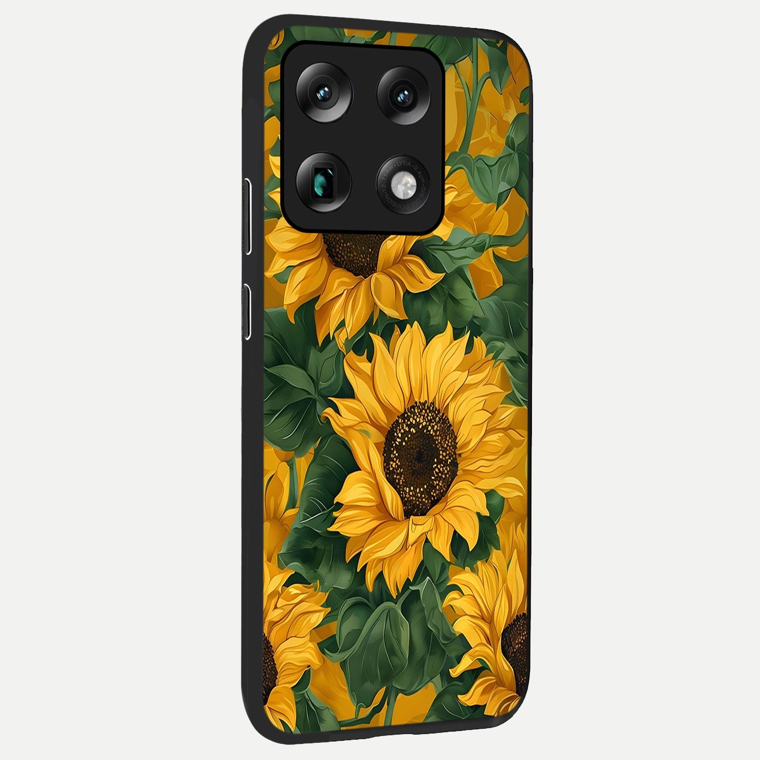  Bright Sunflower Bloom back cover For Moto Signature slim fit glass case with vibrant aesthetic design