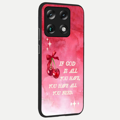  Cherry Quote back cover For Moto Signature slim fit glass case with vibrant aesthetic design