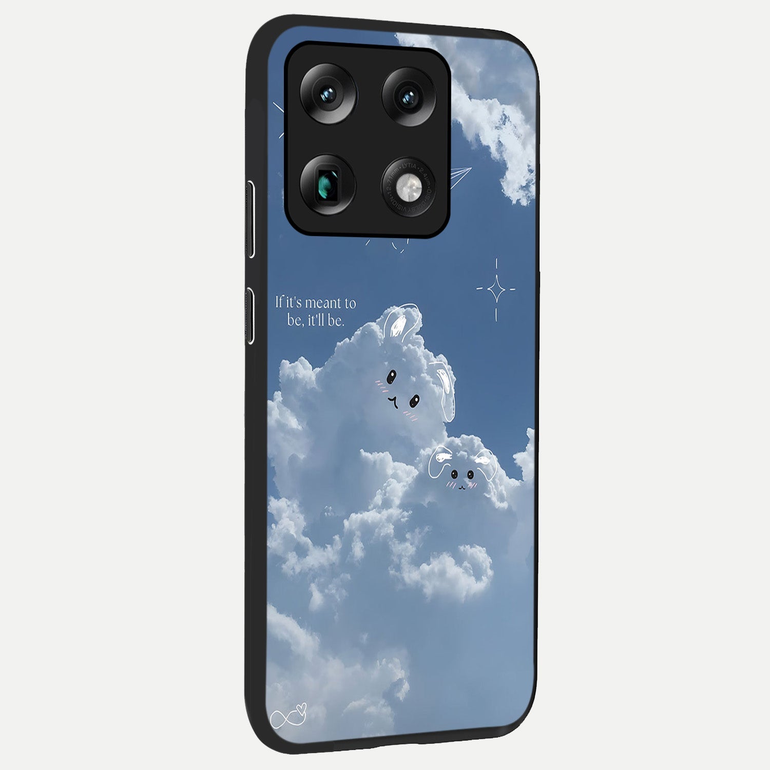  Cloud Bunny Dreams back cover For Moto Signature slim fit glass case with vibrant aesthetic design